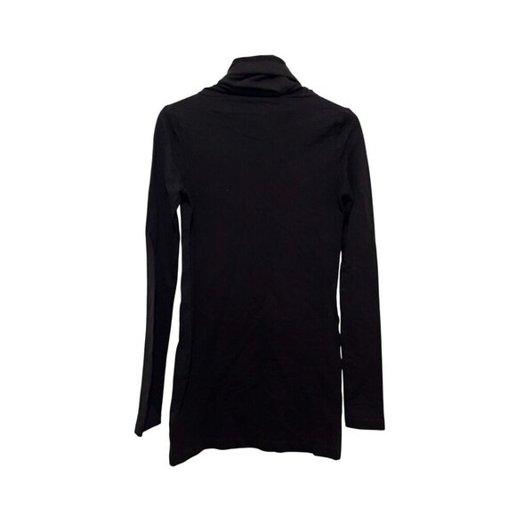 NORMA KAMALI Slim Fit Turtleneck Dress in Black WOmens size Small - Picture 4 of 10